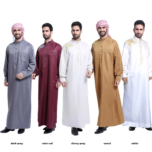 High-Quality Saudi Market Muslim Men Robe Fabric